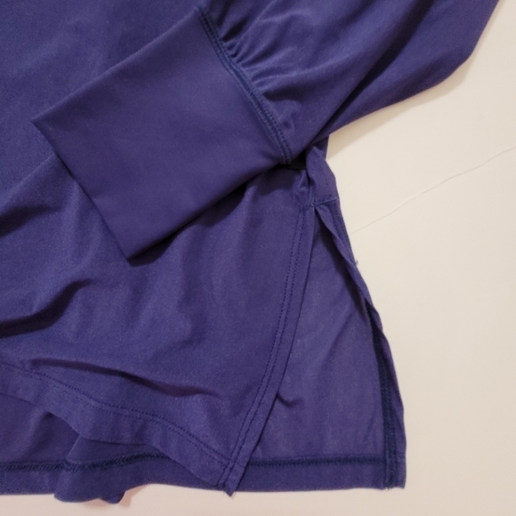 LULULEMON athletica Get Low Long Sleeve vneck mesh top - Picture 7 of 8